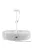 QS204W-4 Quadrant 70V / 100V Indoor/Outdoor Speaker Pair with 4 Ohm Bypass - White