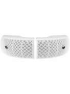 QS204W-4 Quadrant 70V / 100V Indoor/Outdoor Speaker Pair with 4 Ohm Bypass - White