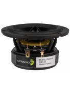 Dayton Audio RS100-4 4" Reference Full-Range Driver 4 Ohm. Black alu. cone