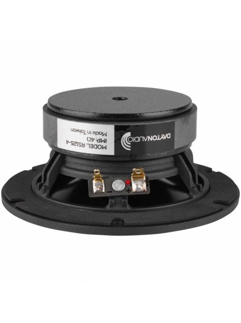 Dayton Audio RS125-4 5" Reference Woofer 4 Ohm. Black alu. cone
