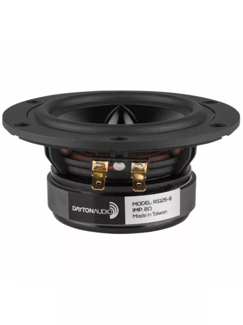 Dayton Audio RS125-8 5" Reference Woofer 8 Ohm. Black alu. cone