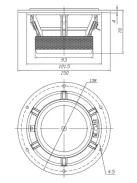 Dayton Audio RS150-4 6" Reference Woofer 4 Ohm