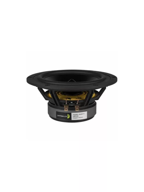 Dayton Audio RS180-4 7" Reference Woofer 4 Ohm. Black alu. cone