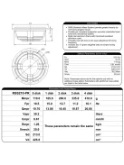 Dayton Audio RSS210-PR 8" Aluminum Cone Passive Radiator
