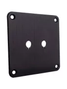 Dayton Audio SBPP-BK Binding Post Plate Black Anodized - Hangfal/Hangfalépítés/Csatlakozó tálca