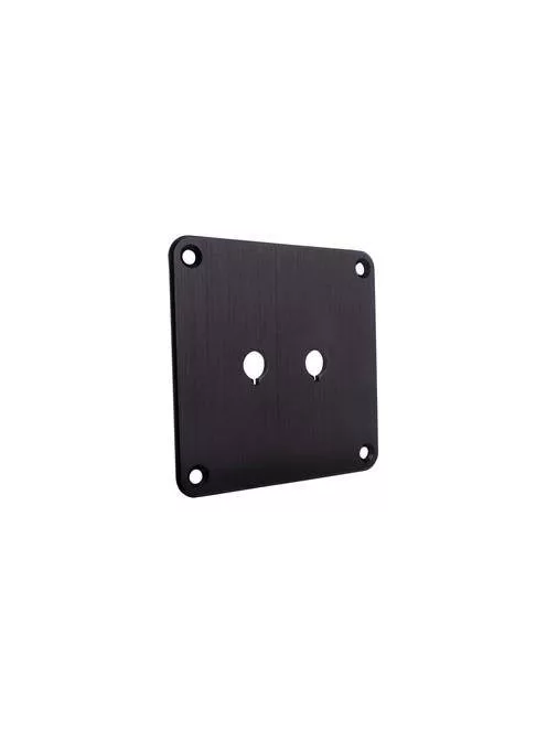 Dayton Audio SBPP-BK Binding Post Plate Black Anodized - Hangfal/Hangfalépítés/Csatlakozó tálca
