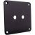 Dayton Audio SBPP-BK Binding Post Plate Black Anodized - Hangfal/Hangfalépítés/Csatlakozó tálca
