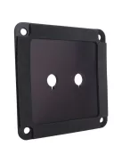 Dayton Audio SBPP-BK Binding Post Plate Black Anodized - Hangfal/Hangfalépítés/Csatlakozó tálca