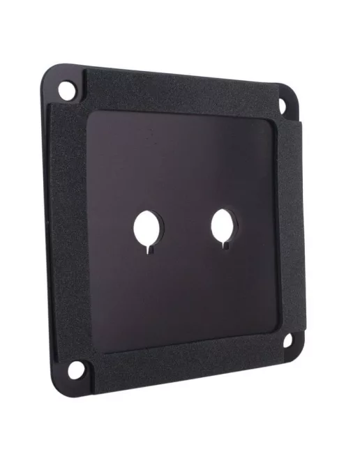 Dayton Audio SBPP-BK Binding Post Plate Black Anodized - Hangfal/Hangfalépítés/Csatlakozó tálca