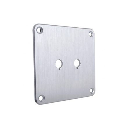 SBPP-SI Binding Post Plate Silver Anodized