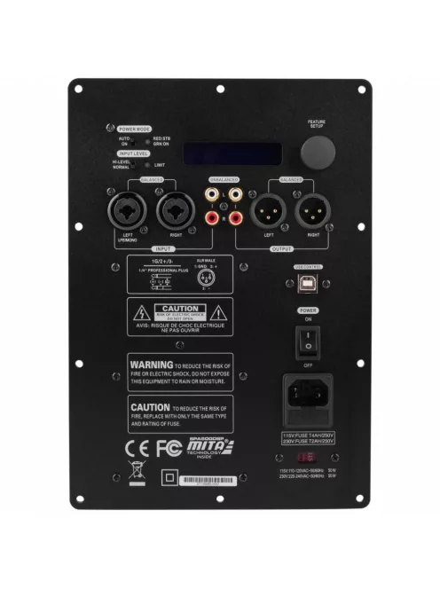 SPA500DSP 500W Subwoofer Plate Amplier with DSP