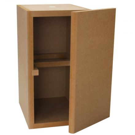 Knock-Down MDF 15,9 L Bookshelf Speaker Cabinet