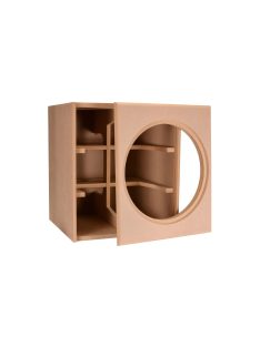   Knock-Down MDF 4.0 cu. ft. Subwoofer Cabinet for Dayton Audio 18" Reference Series HO