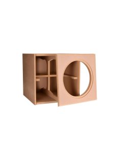   Knock-Down MDF 3.0 cu. ft. Subwoofer Cabinet for Dayton Audio 15" Ultimax Subwoofer