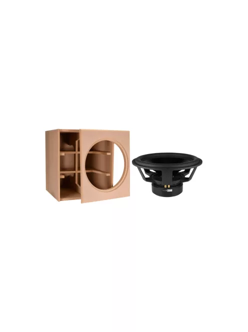 Denovo Audio 18" Reference Series HO Subwoofer and Cabinet Bundle