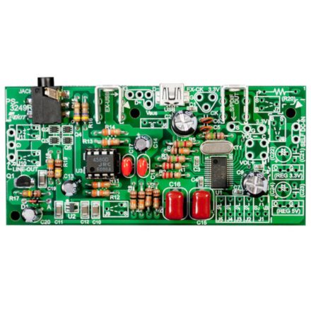 Elekit PS-3249R USB DAC Module - Több.../Otthoni audio/Elekit erősítők és kitek,Kitek/D/A konve