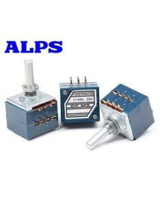 ALPS BLue RK27 +PCB upgrade kit, potméter nyák-ra szerelve