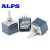 ALPS BLue RK27 +PCB upgrade kit, potméter nyák-ra szerelve