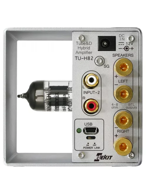ELEKIT TU-H82, hibrid csöves sztereo erősítő kit fejhallgató kimenettel + USB DAC