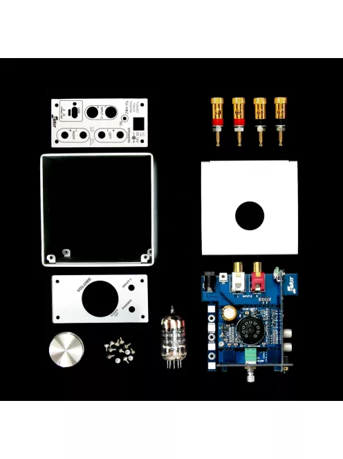 ELEKIT TU-H82, hibrid csöves sztereo erősítő kit fejhallgató kimenettel + USB DAC