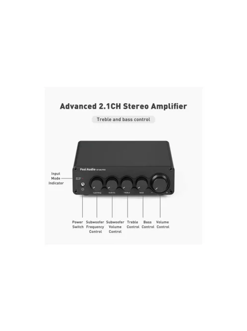 Fosi Audio BT30D PRO 2.1 Power erősítő