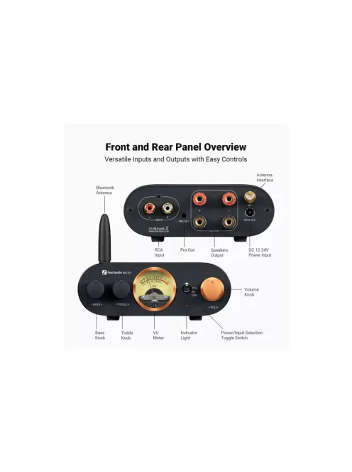 Fosi Audio MC101 Sztereo erősítő
