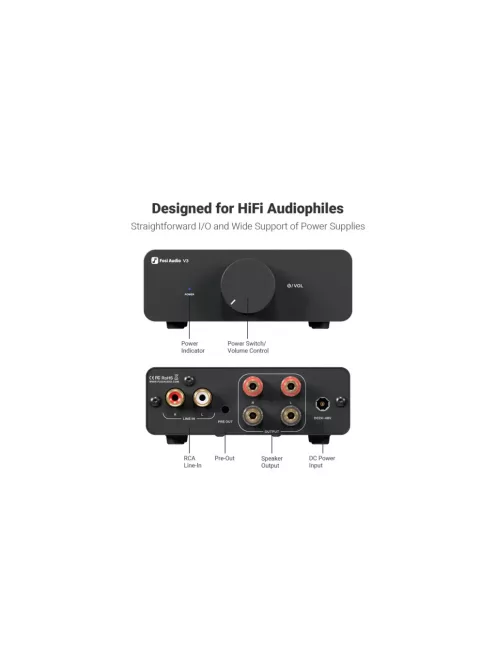 Fosi Audio V3 sztereó erősítő