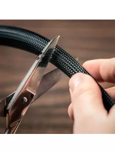 Flexo FL-PETCC14BLK PET Clean Cut kábelharisnya