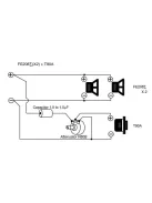 Fostex T90A Horn Super Tweeter, 8 Ohm, Alnico