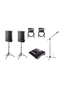   HT-A102V8, hangosító alapcsomag énekmikrofonnal, keverővel