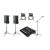 HT-A102V9, hangosító alapcsomag énekmikrofonnal, keverővel - Rendszerek/PA rendszerek - mobil c