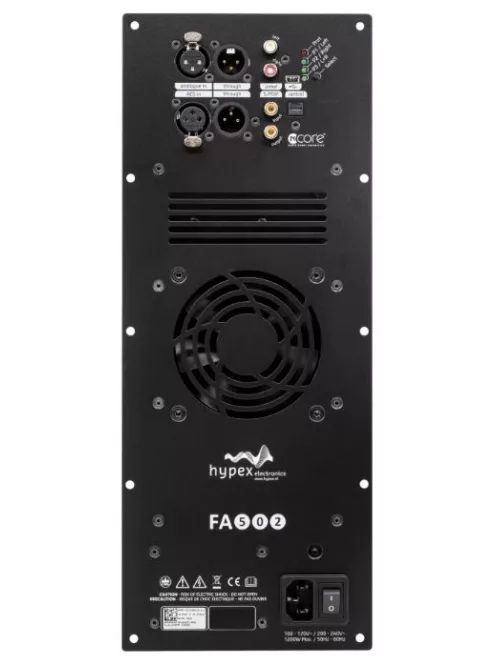 FA502 2 x 500 Watt FusionAmp