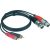 XLR-RCA dupla kábel, 6 m  - Kábel, csatl./Kábel/Átalakító- és inzertkábel