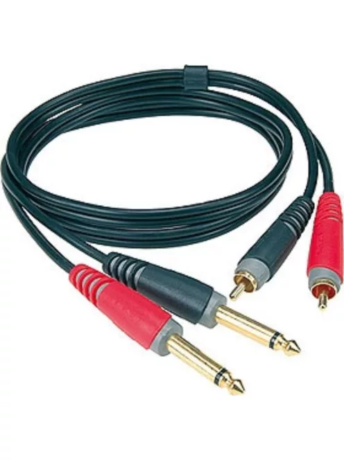 Jack-RCA dupla kábel, 2 m