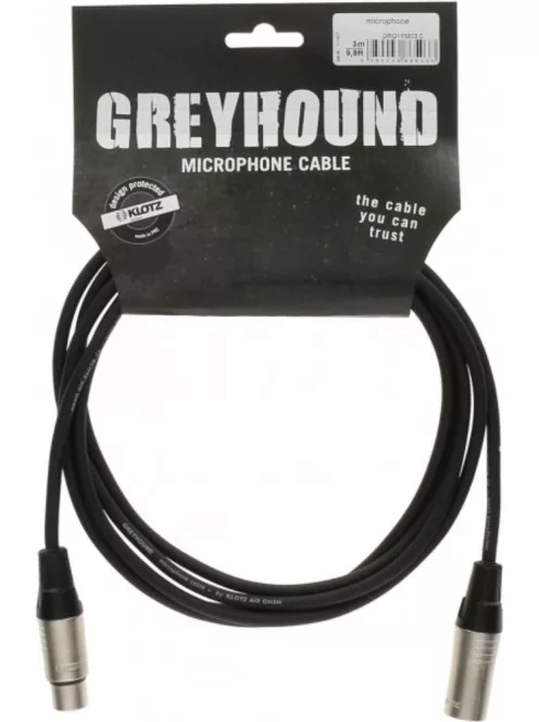 Klotz Greyhound mikrofonkábel, 5 m