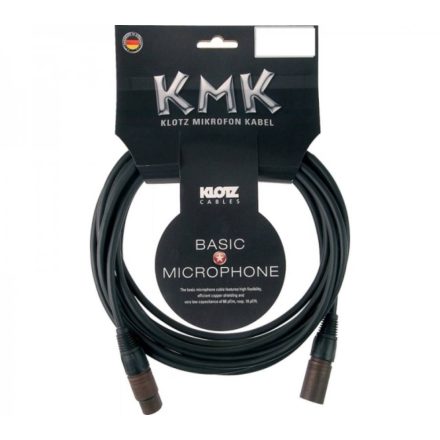 KMK mikrofonkábel, 1 méter - Kábel, csatl./Kábel/XLR-XLR (mikrofon) kábel