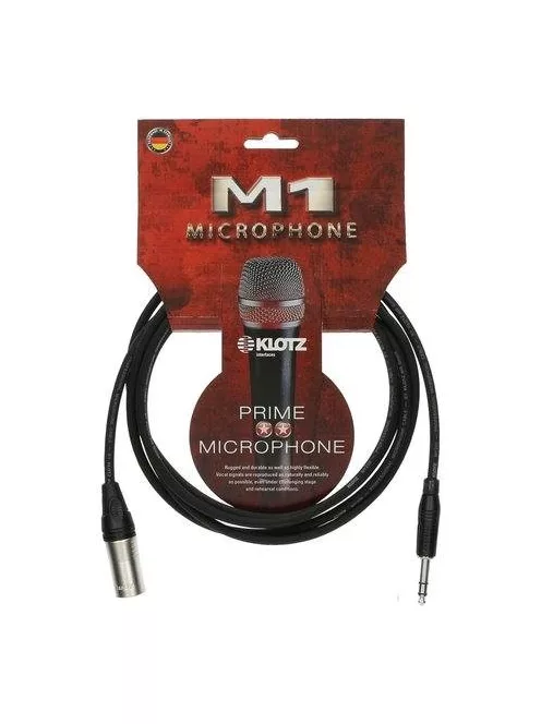 XLR-JACK kábel, 3 m 