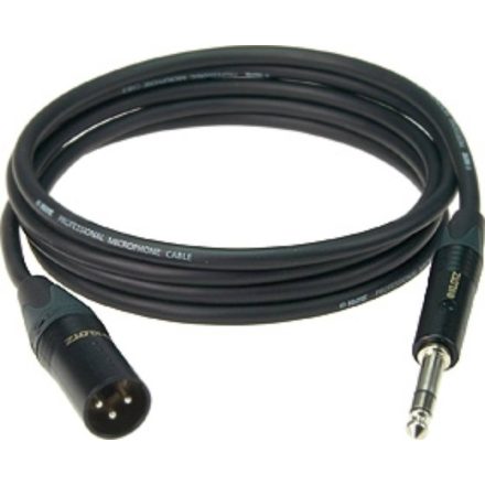 XLR-JACK kábel, 1 m  - Kábel, csatl./Kábel/Átalakító- és inzertkábel