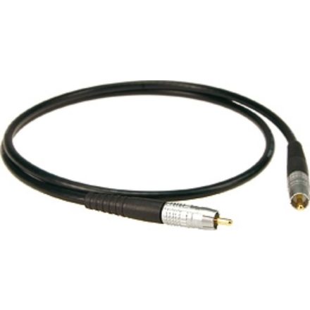 S/PDIF kábel, 1 m – RCA - RCA + K75L0637 fekete, koaxiális kábel - Kábel, csatl./Kábel/S-PDIF k