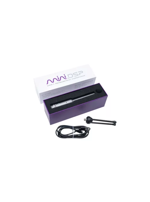 MiniDSP UMIK-1 Omnidirekcionális kalibrált mérőmikrofon (USB-C)