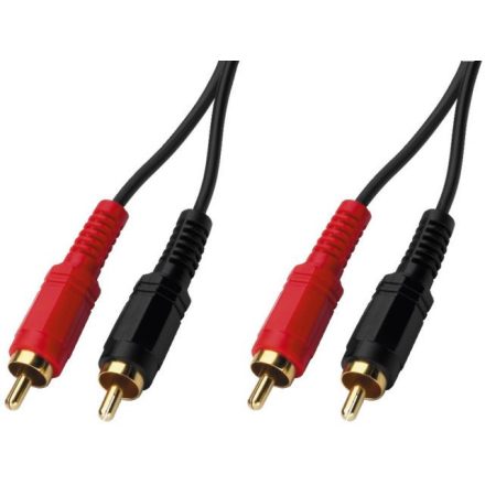 AC-050G, sztereó audió összekötő kábel - Kábel, csatl./Kábel/RCA kábel, analóg