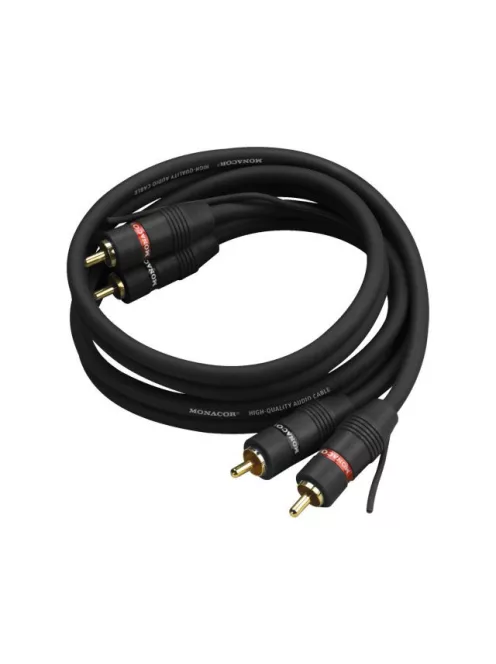 Monacor AC-080/SW, minőségi Sztereó Audió Összekötő Kábelek