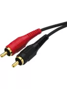 Monacor AC-122G, sztereó Audió Összekötő Kábelek