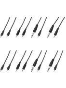 Monacor ACM-235, audió összekötő kábelek