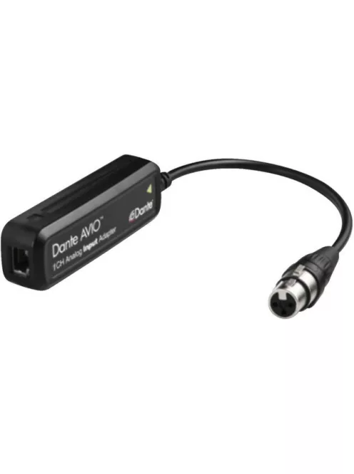 Audinate Audinate Dante AVIO AnalogInput 1x0 DANTE adapter 1db analóg bemenettel