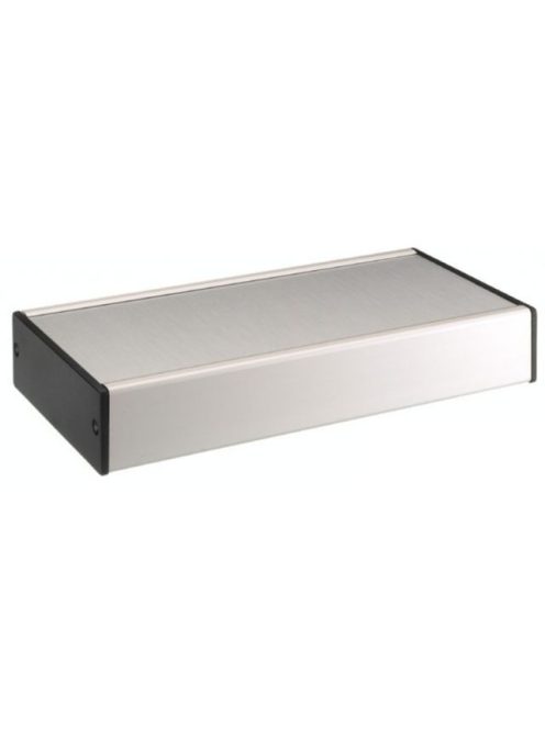 Monacor MŰSZERDOBOZ  ALUMÍNIUM/EZÜST