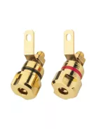 Monacor BP-405G, hangszóró csatlakozó pár