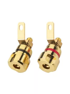 Monacor BP-405G, hangszóró csatlakozó pár