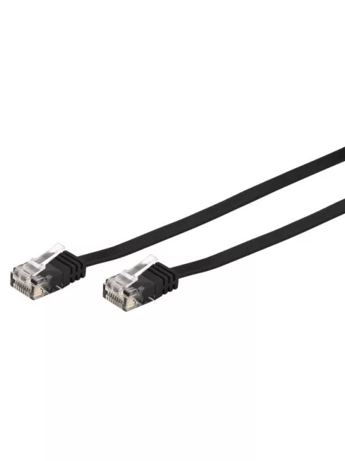 Monacor CAT-610F/SW lapos cat kábel 10 méter