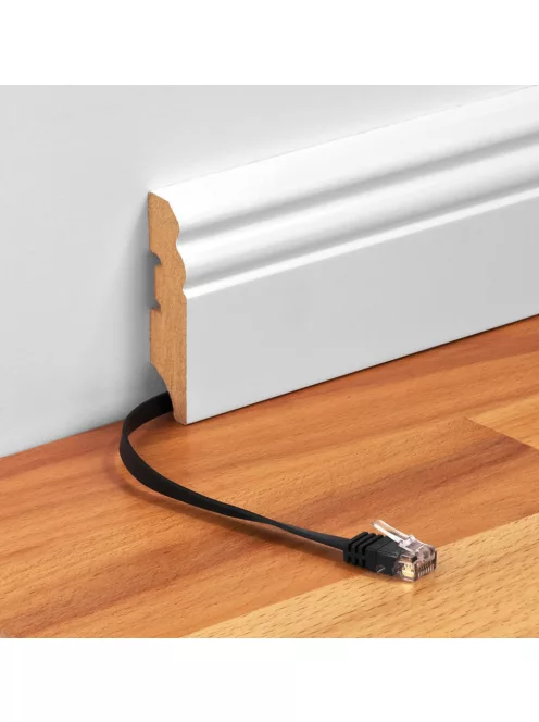 Monacor CAT-610F/SW lapos cat kábel 10 méter